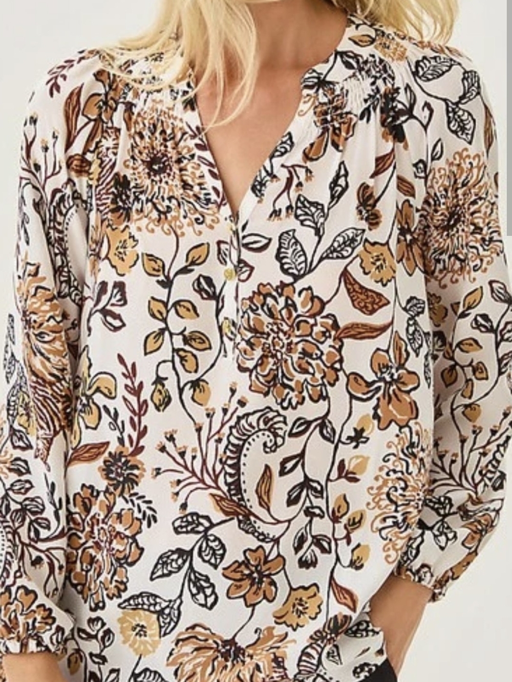 Lilly Pulitzer Elsa Silk Top